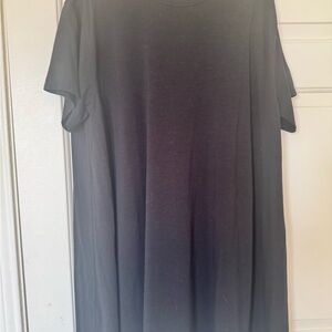 lululemon athletica Black all yours T-shirt dress